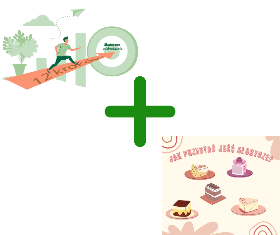 Dwanaście kroków do skutecznego odchudzania + Jak przestać jeść słodycze